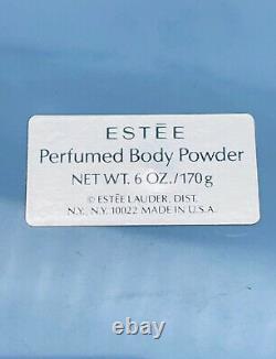 ESTEE Perfumed Body Powder Estee Lauder Dusting Talc 6 Fl oz / 170g NEW