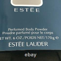ESTEE Perfumed Body Powder Estee Lauder Dusting Talc 6oz 170g NIB