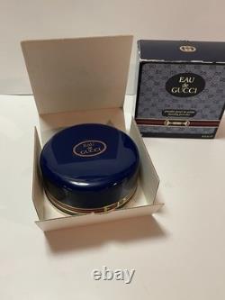 Eau de Gucci Perfumed Dusting Powder Sealed New Old Stock