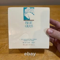 Elizabeth Arden Blue Grass Perfumed Dusting Powder 5.3 oz 150g New Sealed Box