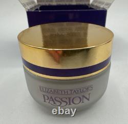 Elizabeth Taylor's Passion Vintage Lot Of Body Cream, Dusting Powder, & Perfume