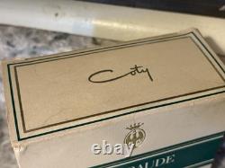 Emeraude Coty 4oz Dusting Perfume Body Powder with Puff NEW OLD STOCK Discontinued