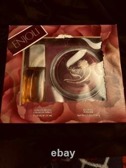 Enjoli 1.6 Oz Concentrated Cologne Spray/2.5 Oz Dusting Powder Set
