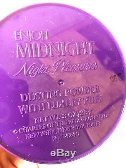 Enjoli Midnight 3 Oz Night Pleasures Perfume Dusting Powdercharles Of The Ritz