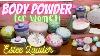 Est E Lauder Fragrance Body Powder Dusting Powder Women U0026 Powder Kits Smells So Go Robin Cookie