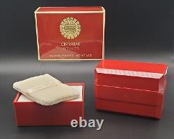 Estee Lauder 6 Oz Box Sealed Cinnabar Perfume Dusting Powder