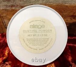 Estée Lauder ALIAGE Perfumed Dusting Powder 2.5oz Rare HTF