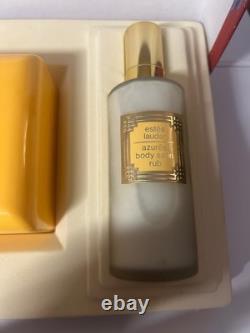 Estée Lauder Azurée Gift Set Fragrance, Powder Body Satin Rub