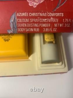 Estée Lauder Azurée Gift Set Fragrance, Powder Body Satin Rub