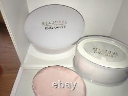 Estee Lauder BEAUTIFUL Perfumed Dusting Powder 3.5 Oz