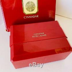 Estee Lauder CINNABAR Perfumed Dusting Powder New in Original Box Large 150g