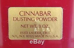 Estee Lauder Cinnabar Dusting Powder 3oz new