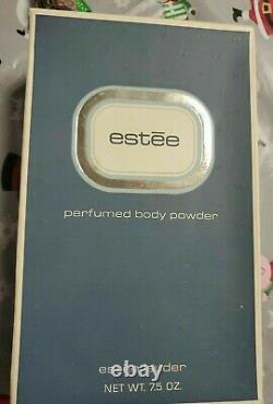Estee Lauder ESTEE Perfumed Body Powder Dusting Talc 7.5oz 225g HUGE Rare NIB