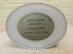 Estee Lauder PLEASURES Perfume BODY POWDER Dusting Powder 3.5oz 100g NIB