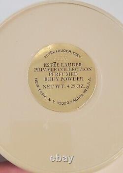 Estee Lauder Private Collection Perfume Dusting Body Powder 4.25 oz USA