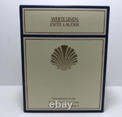 Estee Lauder WHITE LINEN Perfume Body Powder Dusting Powder 3.5oz 100g NeW BoX