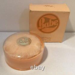 Faberge Babe 8 oz Bath Dusting Powder New Unused Sealed With Box Vintage NOS