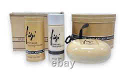 Fidji Guy Laroche Perfumed Body Moisturizer, Dusting Powder & Soap Set Of 3