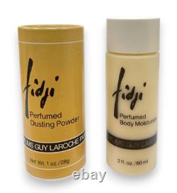 Fidji Guy Laroche Perfumed Body Moisturizer, Dusting Powder & Soap Set Of 3