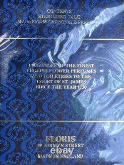 Floris of London Edwardian Bouquet Dusting Powder 7oz / 200g Discontinued Vntg