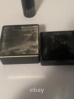 Full Rare Vintage FENDI Perfumed Dusting Body Powder 1.5 oz & 3 oz/75g Lot