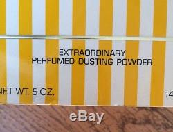 GIORGIO BEVERLY HILLS EXTRAORDINARY Perfumed Dusting Powder Bath Body 6 Oz