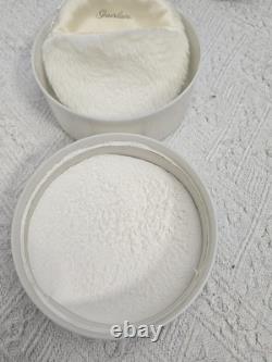 GUERLAIN Perfum Talc CHANT D' AROMES Vessel Over 3/4 Full Dust Powder VTG RARE