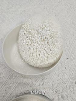 GUERLAIN Perfum Talc CHANT D' AROMES Vessel Over 3/4 Full Dust Powder VTG RARE