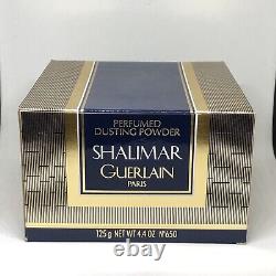 GUERLAIN SHALIMAR PERFUME DUSTING POWDER 125G Discontinued New In Box