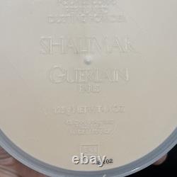 GUERLAIN Shalimar Vintage Perfumed Dusting Powder 4.4 Oz 125 Grams NEW