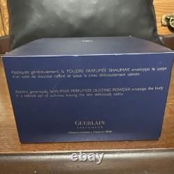 GUERLAIN Shalimar Vintage Perfumed Dusting Powder 4.4 Oz 125 Grams NEW NIB