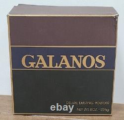 Galanos Perfume Dusting Powder 8 oz Boxed Never Used