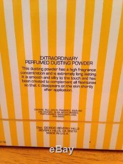 Giorgio Beverly Hills Perfumed Dusting Powder 6 oz