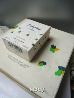 Gris Cabotine Perfumed Dusting Powder 150g Huge Tub & Vintage Mini New NrA1 Box