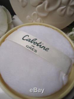 Gris Cabotine Perfumed Dusting Powder 150g Huge Tub & Vintage Mini New NrA1 Box