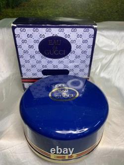Gucci Eau de Gucci 120g/4oz Dusting Body Powder Women Vintage Rare