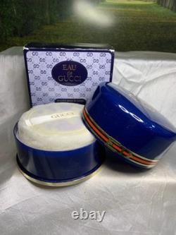Gucci Eau de Gucci 120g/4oz Dusting Body Powder Women Vintage Rare