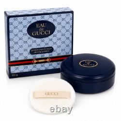 Gucci Eau de Gucci 4oz Dusting Powder for Women Vintage New in Box