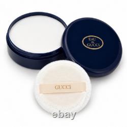 Gucci Eau de Gucci 4oz Dusting Powder for Women Vintage New in Box