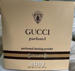 Gucci Parfum 1 4.5 Oz/127g Perfumed Dusting Powder (new With Box)