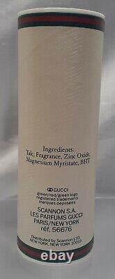 Gucci no 3 Parfumee Dusting Powder Vintage Used 3.3 oz 2/3rds full