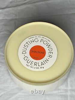 Guerlain Dusting Powder Shalimar Discontinued Classic Scent Vanity Cosmetics