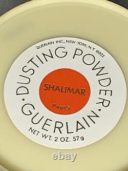 Guerlain Dusting Powder Shalimar Discontinued Classic Scent Vanity Cosmetics