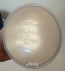 Guerlain Paris Shalimar 4.4oz Perfumed Dusting Powder NIB SEALED With Body Puff