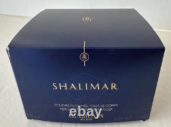 Guerlain Paris Shalimar 4.4oz Perfumed Dusting Powder NIB SEALED With Body Puff