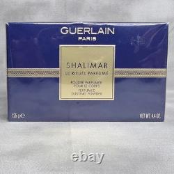 Guerlain SHALIMAR 4.4oz Perfumed Dusting Powder, NEW SEALED BOX, DISCONTINUED
