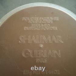 Guerlain Shalimar Paris Perfumed Dusting Powder 125 g 4.4 oz 80% Full