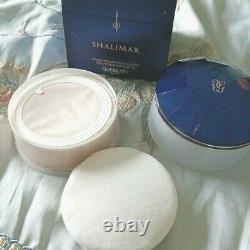 Guerlain Shalimar Perfume Dusting Bath Body Powder 4.4OZ Perfumed NIB Box Poudre