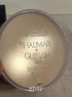 Guerlain Shalimar Perfumed Dusting Body Powder 4.4oz 125g Vintage NEW READ