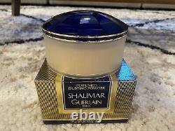 Guerlain Shalimar Perfumed Dusting Powder 4.4 OZ. NEW
